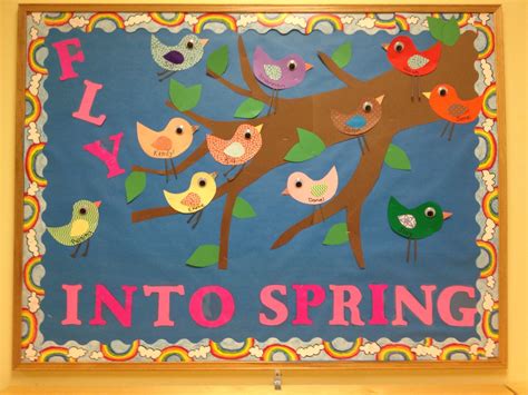 spring bulletin boards|free printable spring bulletin board.